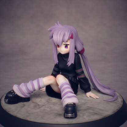 Violet Figurine (ultraviolet Edition) + Bonus Sticker Sheet