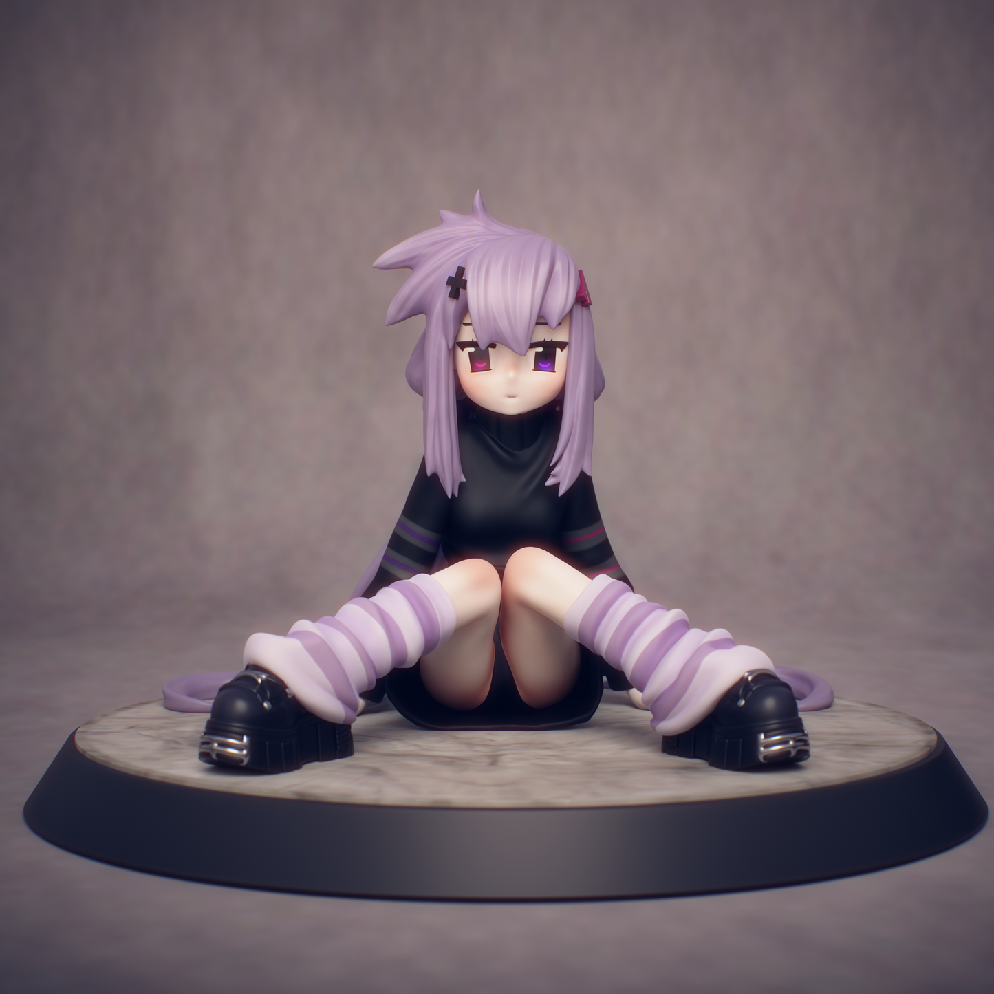 Violet Figurine (ultraviolet Edition) + Bonus Sticker Sheet