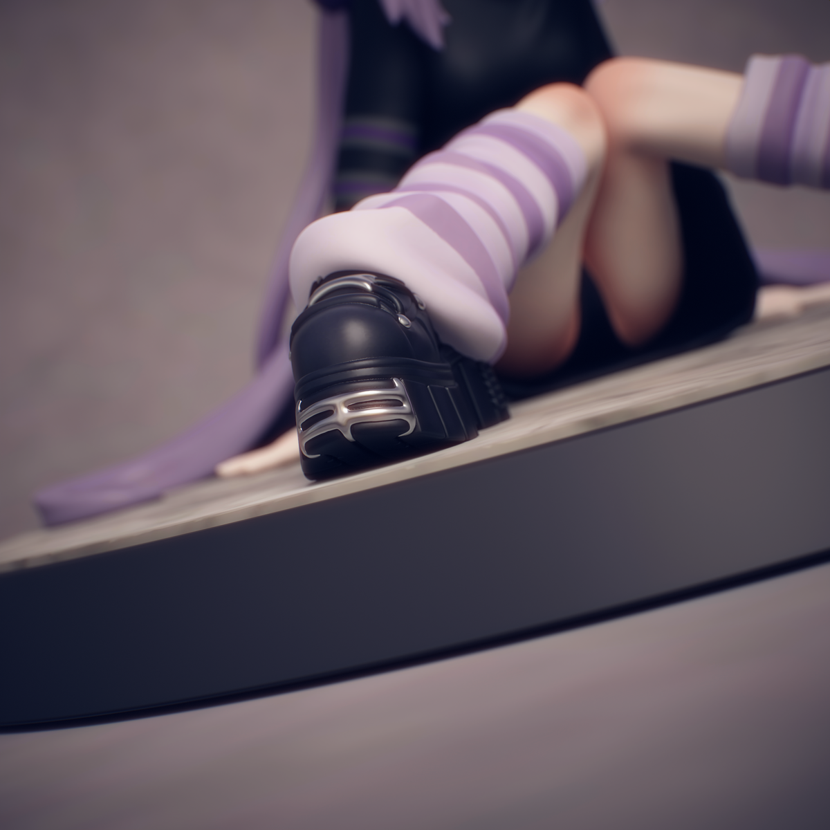 Violet Figurine (ultraviolet Edition) + Bonus Sticker Sheet