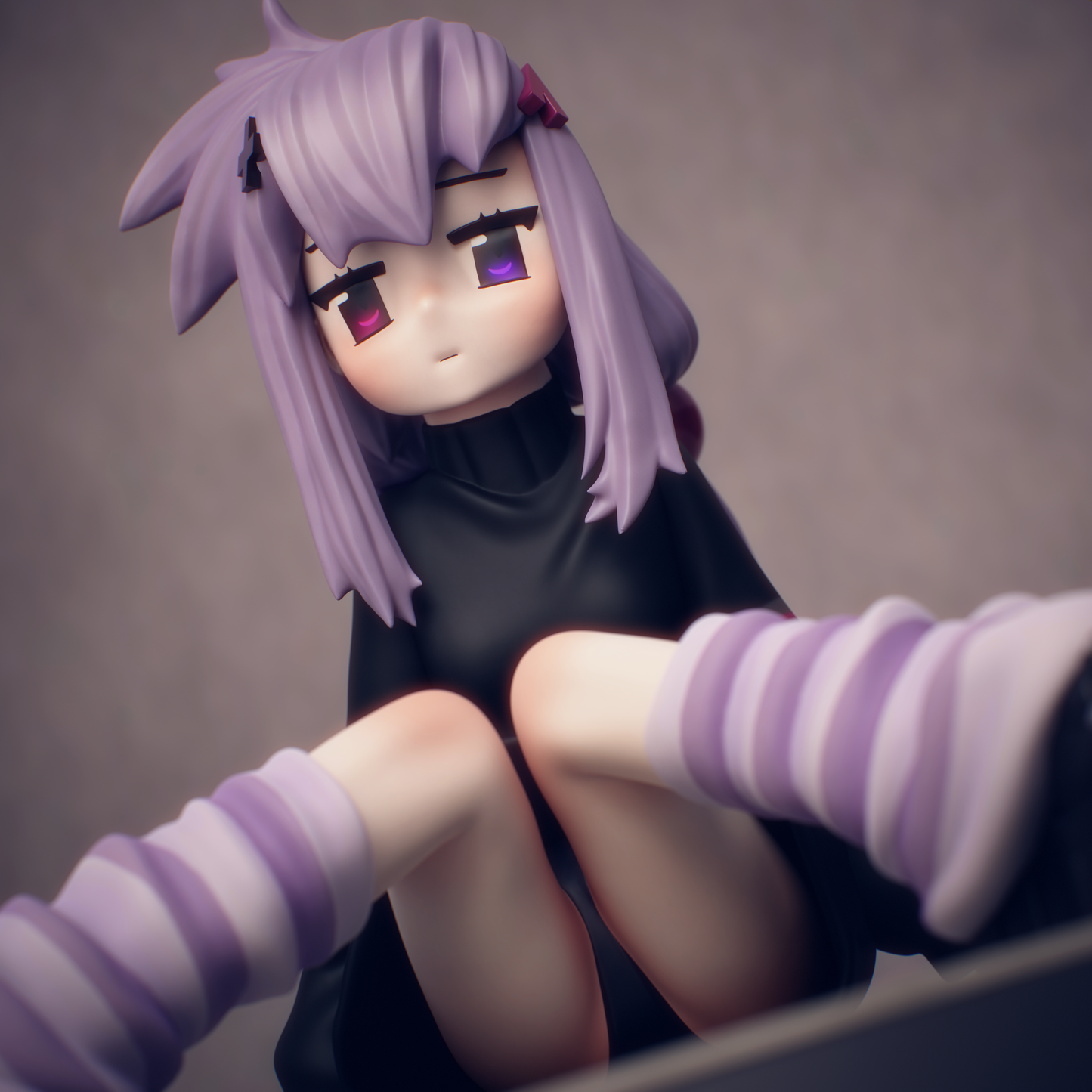 Violet Figurine (ultraviolet Edition) + Bonus Sticker Sheet