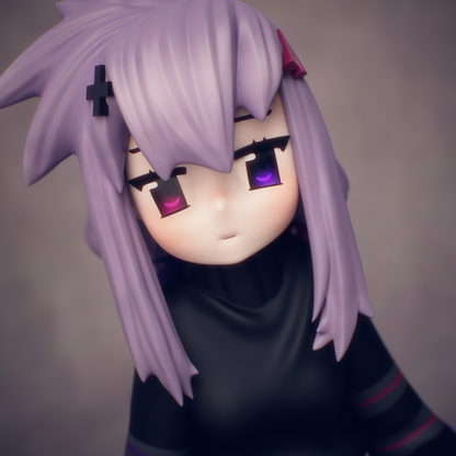 Violet Figurine (ultraviolet Edition) + Bonus Sticker Sheet