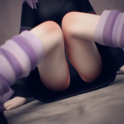 Violet Figurine (ultraviolet Edition) + Bonus Sticker Sheet